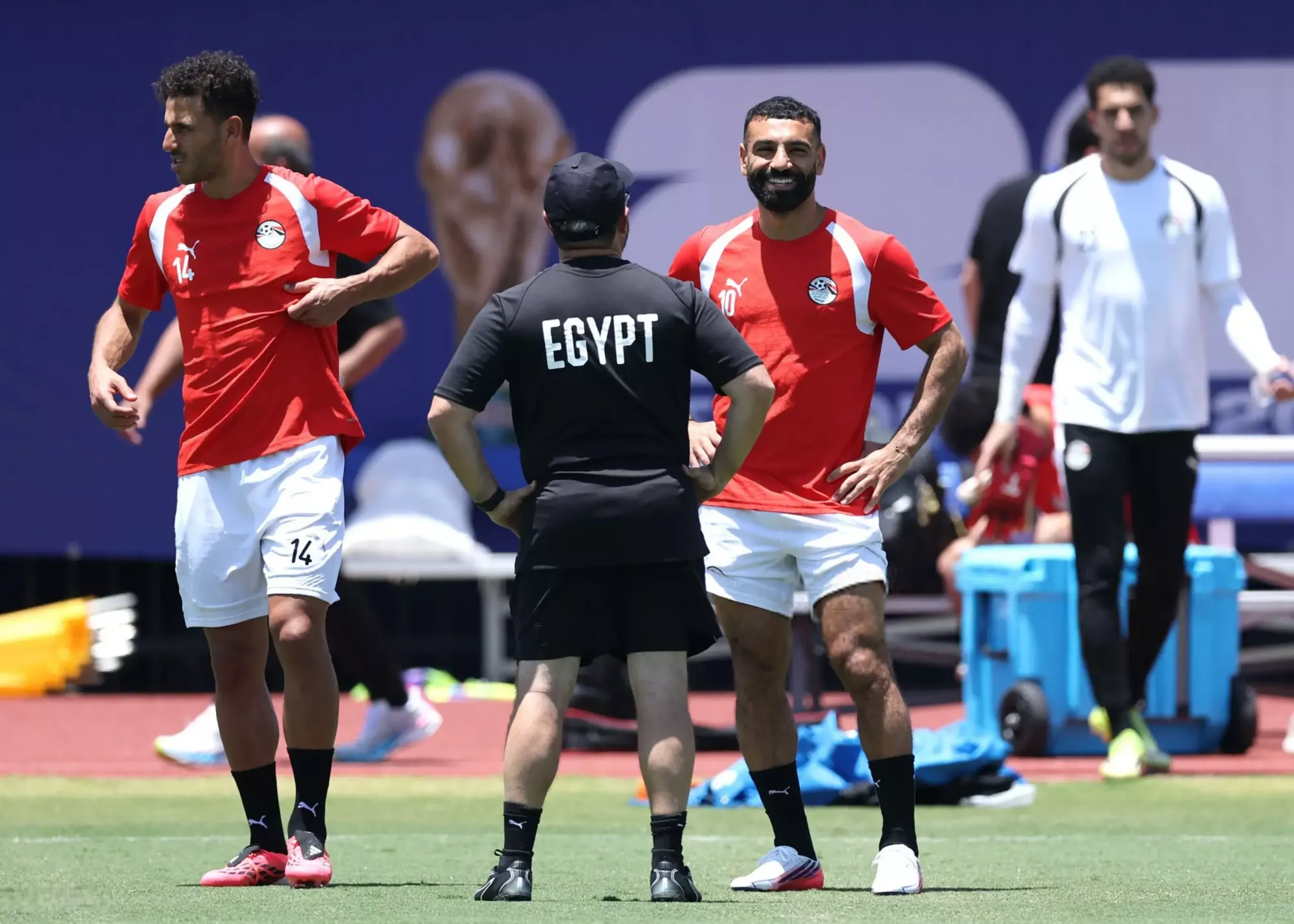 تصویر خبر: طوفان آتلانتا مانع از تمرین مصر پیش از بازی حساس با آرژانتین