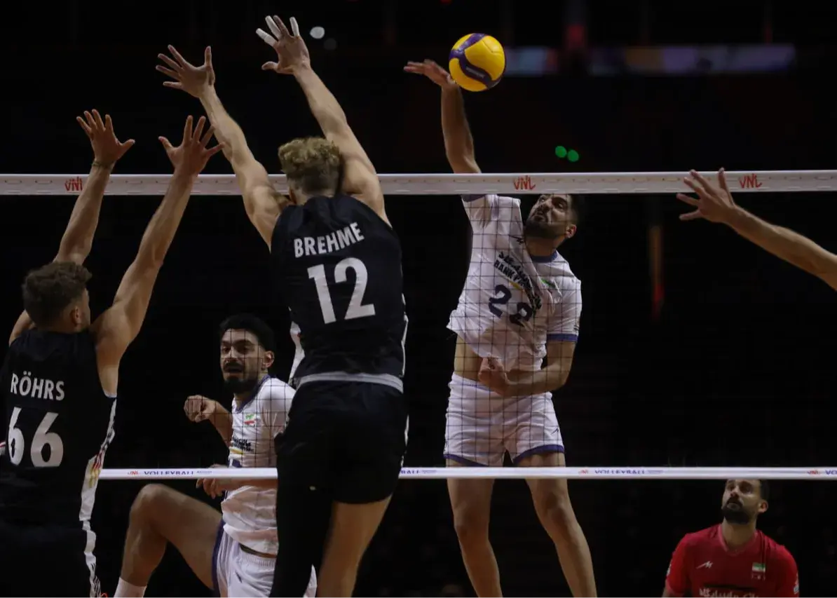 والیبال ایران با پیروزی برابر آلمان، ۷.۵ امتیاز به رنکینگ جهانی اضافه کرد