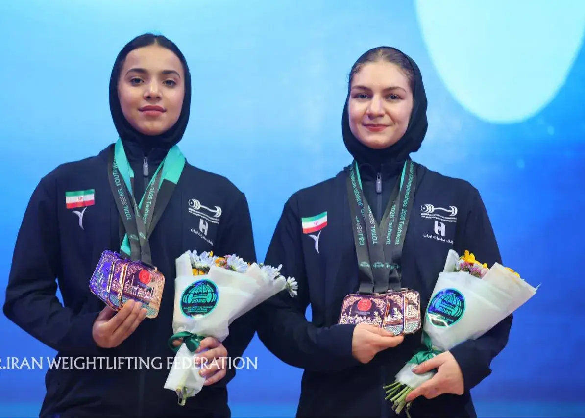 تصویر خبر: دختران وزنه برداری ایران یک مدال نقره و 6 مدال برنز کسب کردند