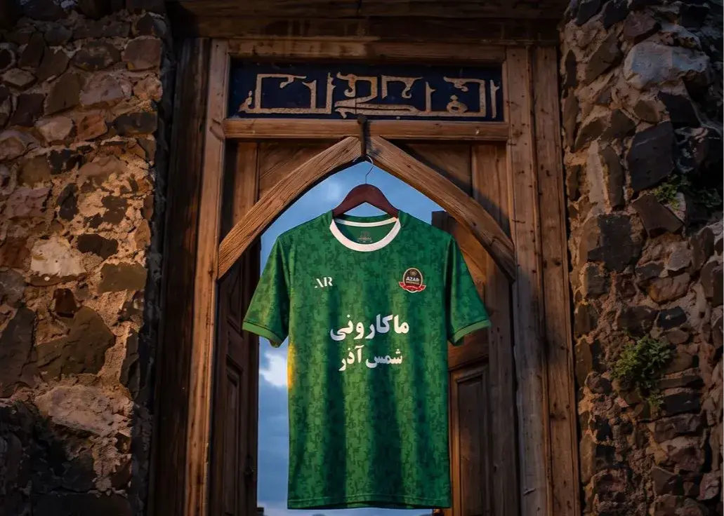 کیت جدید شمس‌آذر برای رویارویی با پرسپولیس رونمایی شد (تصاویر)