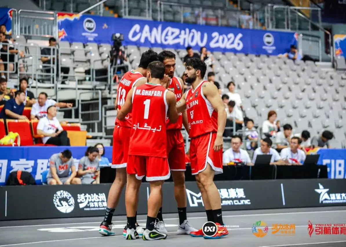 تصویر خبر: پیشتازی تیم بسکتبال 3X3 ایران در راه فینال لیگ ملت‌ها