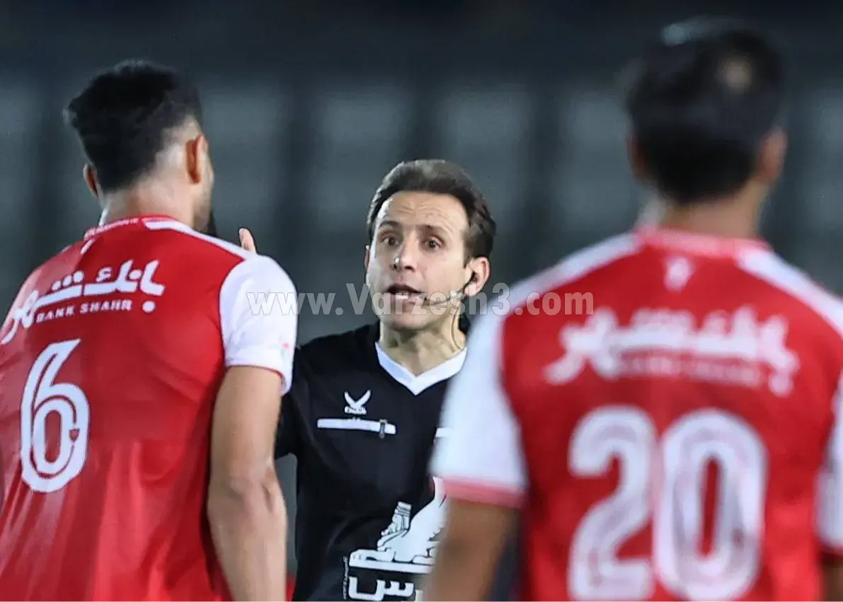 تصویر خبر: اعتراض پرسپولیس به داوری با استفاده از ابزار نوین!