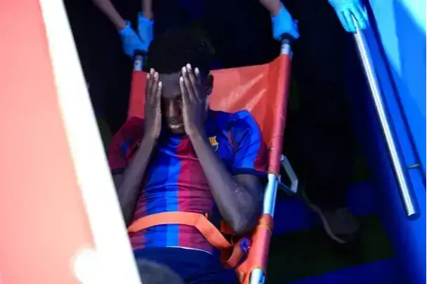 ناراحتی شدید و آسیب دیدگی ستاره جوان بارسلونا!
