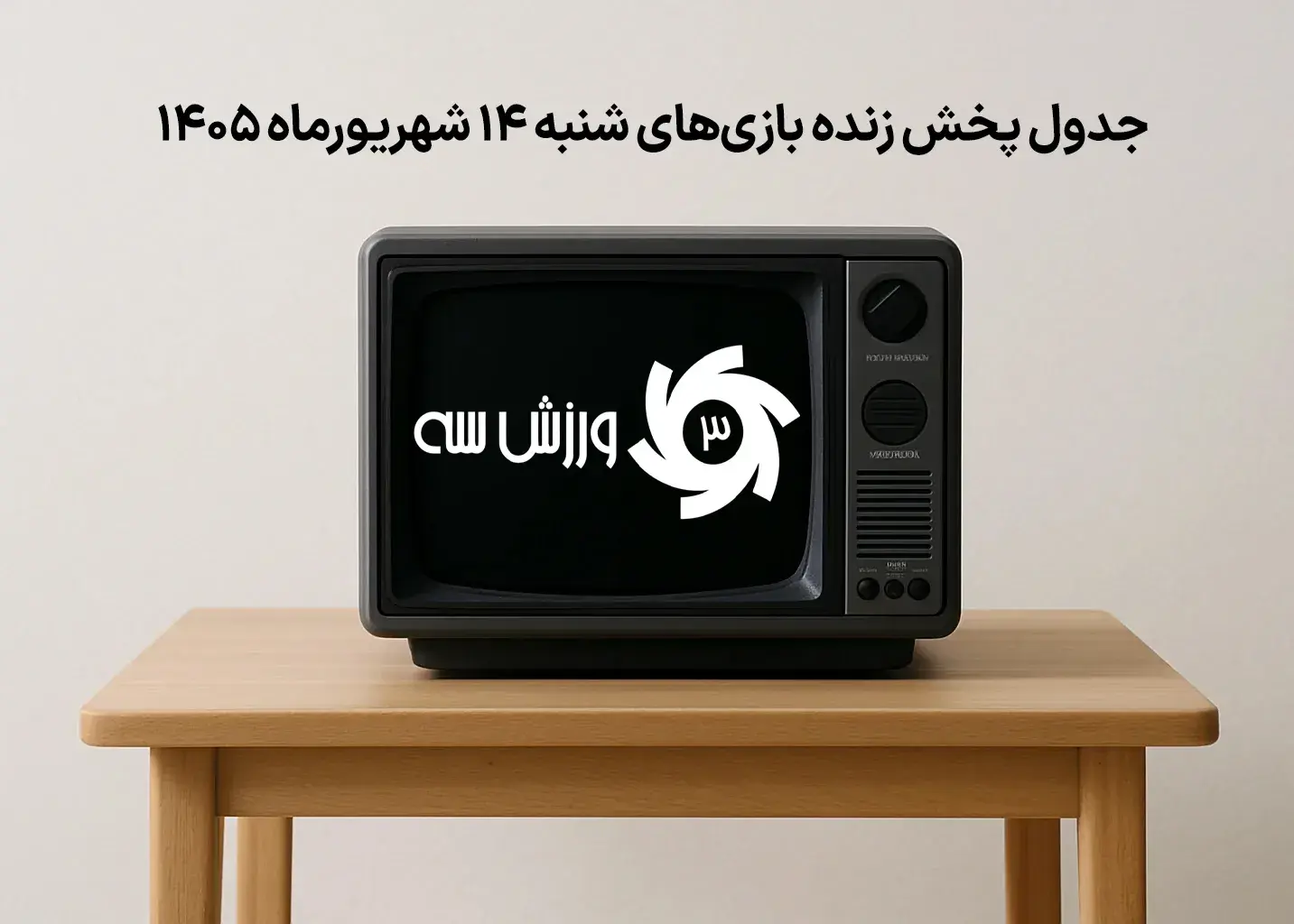 تصویر خبر: برنامه پخش زنده مسابقات ورزشی روز شنبه 14 شهریور