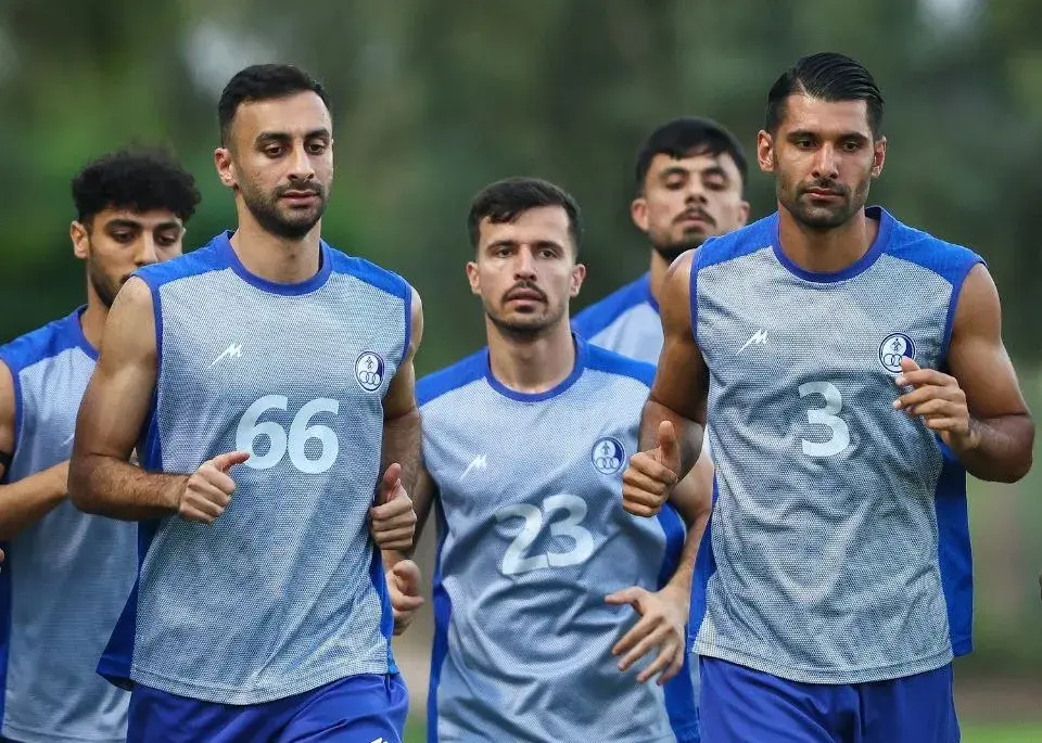 تمرینات آبیها با حضور فیگور آرنولد آغاز شد!