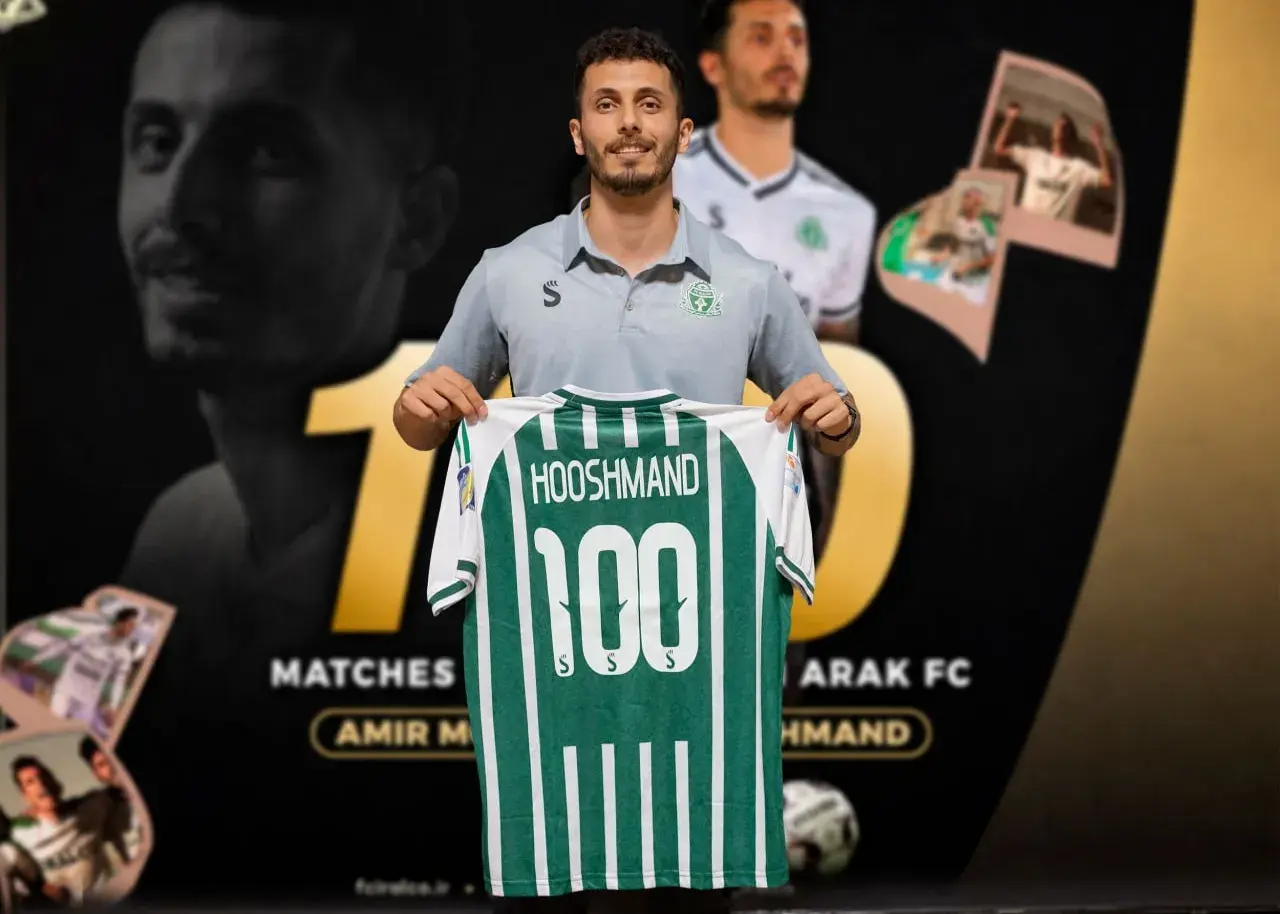 تصویر خبر: هوشمند با پیراهن شماره 100 به رکورد تاریخی رسید (عکس)