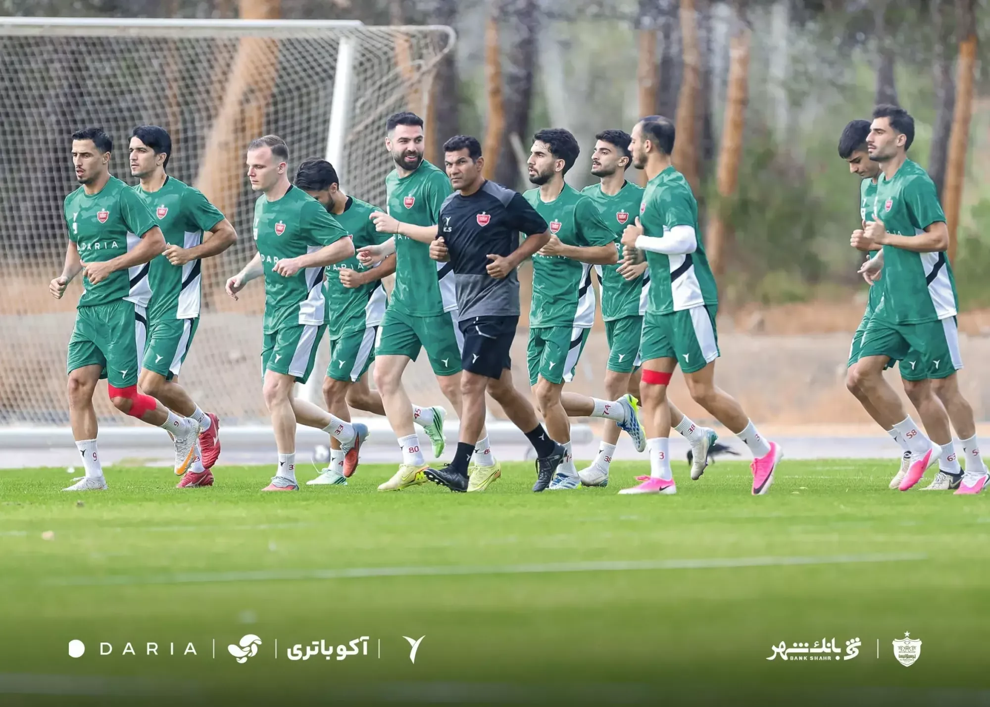 پوشیدن لباس جدید توسط پرسپولیس در تمرینات (عکس)