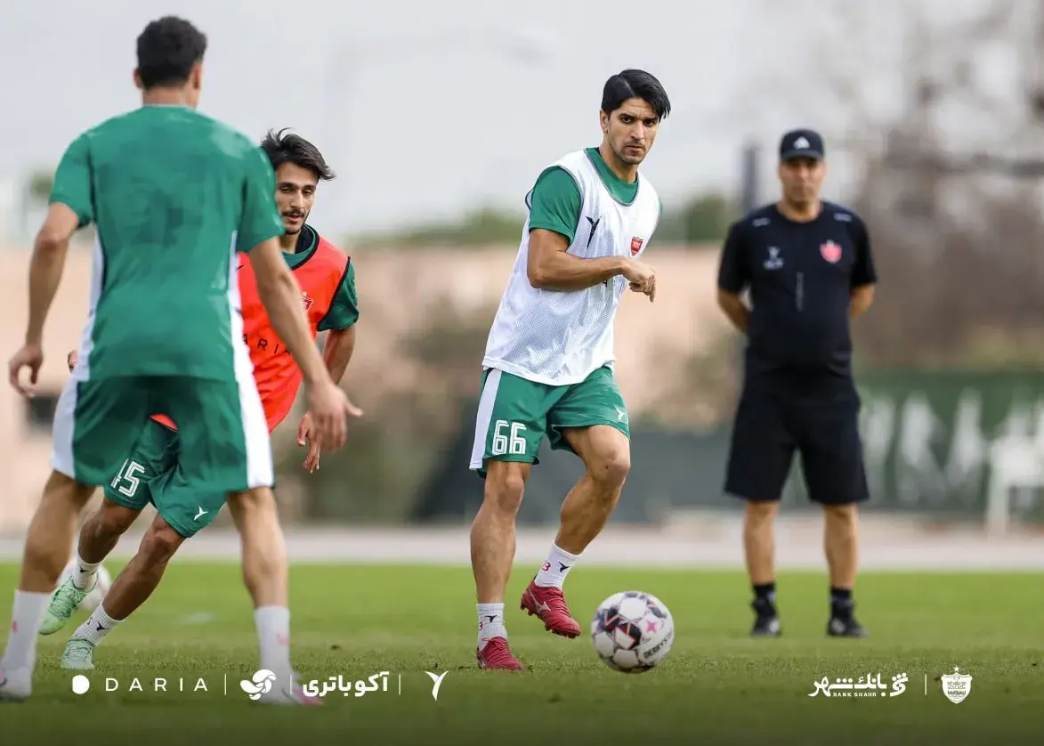 پیوستن یک بازیکن دیگر مصدوم به تمرینات تیم پرسپولیس
