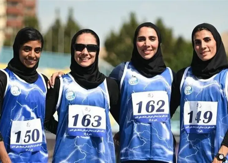 تصویر خبر: شکسته شدن رکورد ملی دوی 4 در 400 متر امدادی بانوان ایران